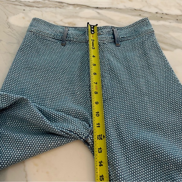 CULT GAIA ZELMA BLUE HOTAFIX CRYSTAL DENIM SIZE US 26 NWOTS! - Picture 9 of 17